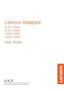 Lenovo IdeaPad 130S 14 manual. Camera Instructions.